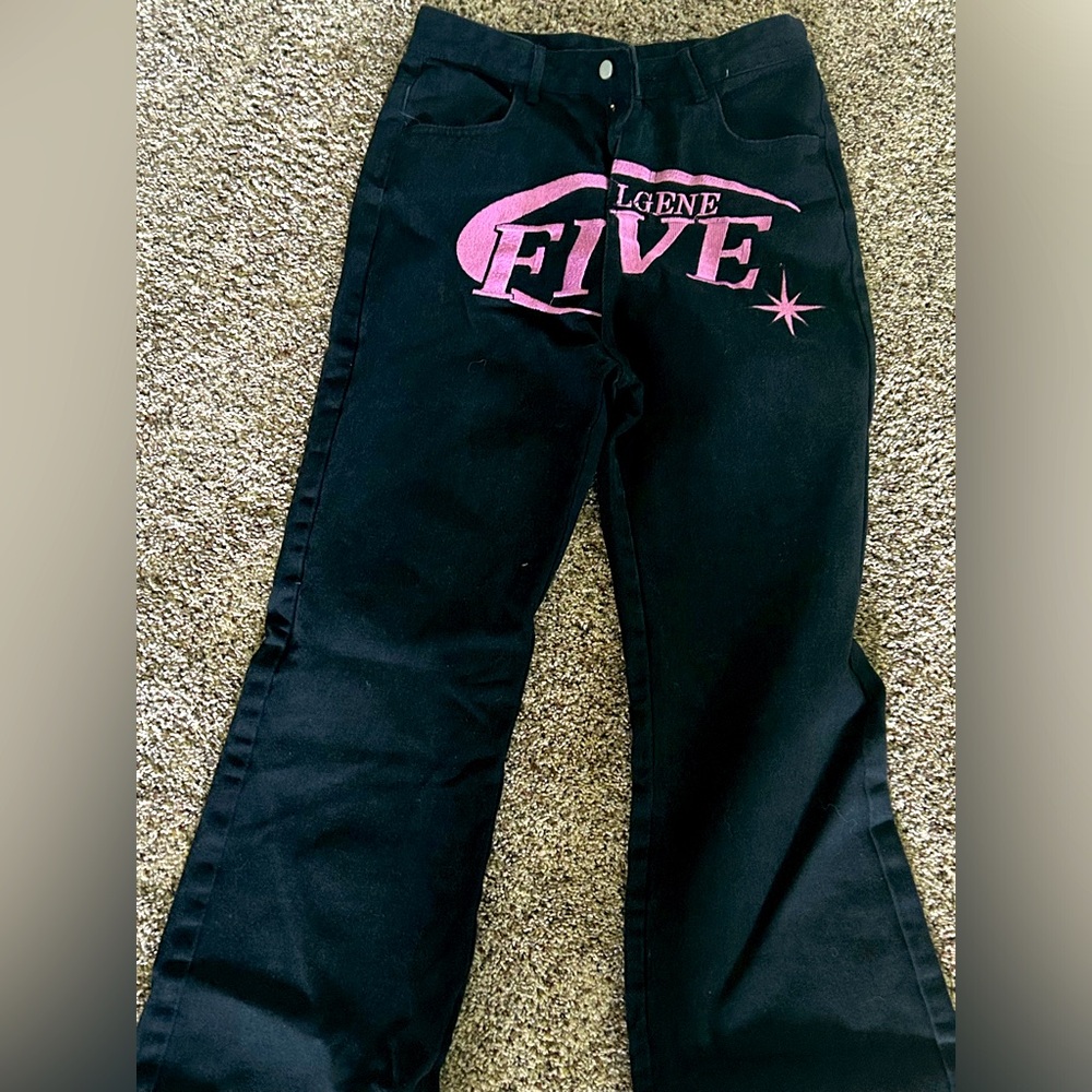 Baggy pink aelfric eden gun pants